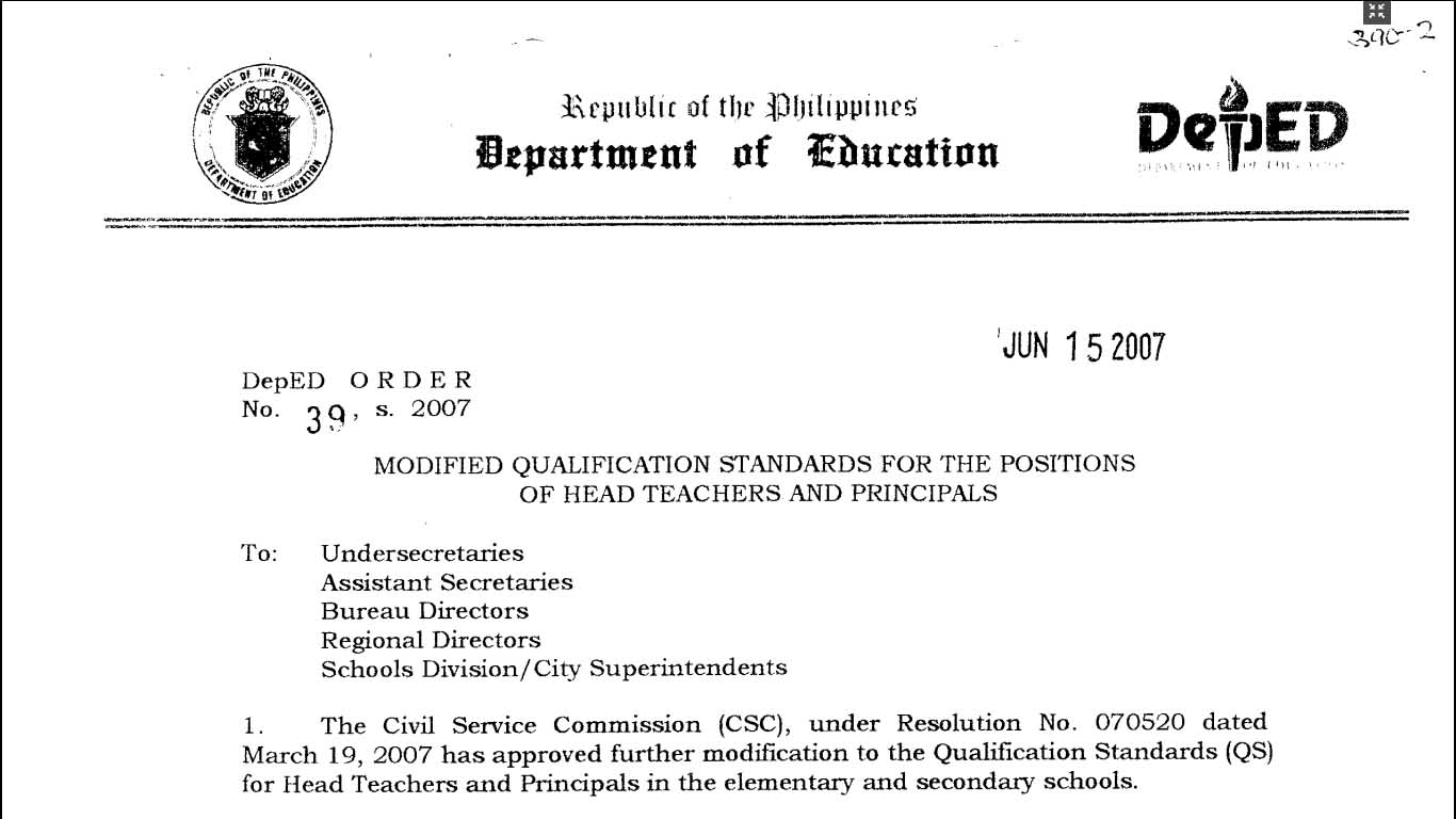 salary of head teacher in public school in the philippines